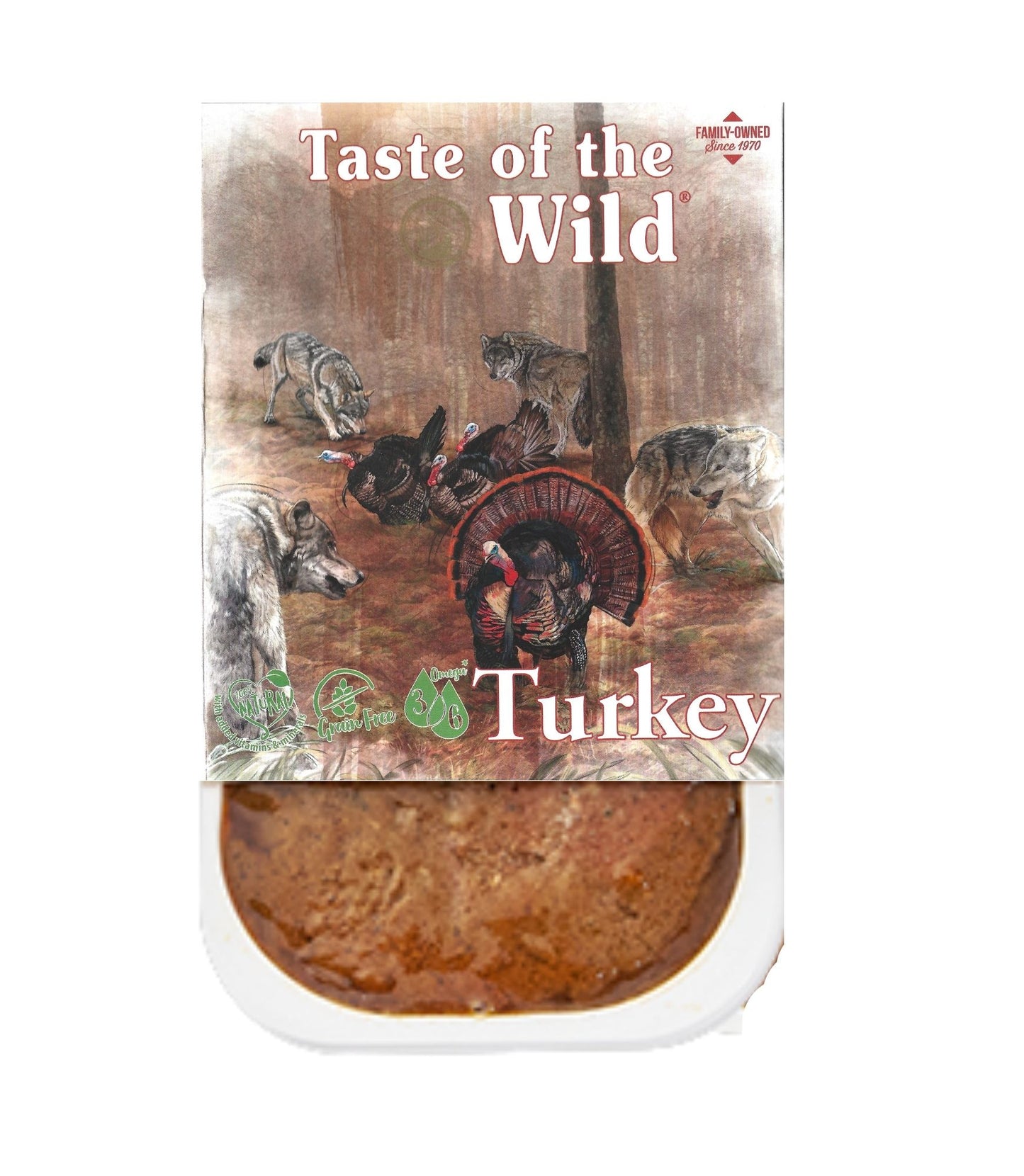 Taste of The Wild Tray Turkey 