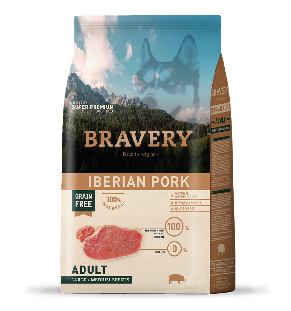Bravery Iberian Pork adult Large Medium