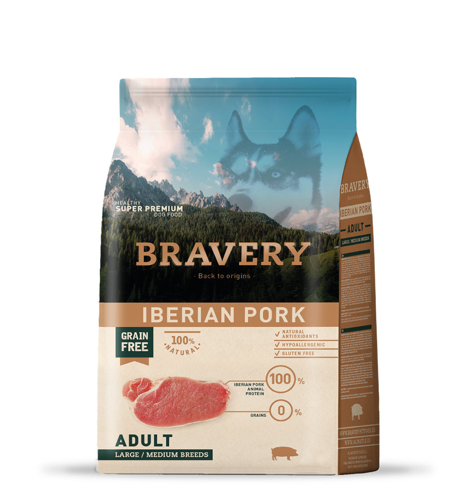 Bravery Iberian Pork adult Large Medium