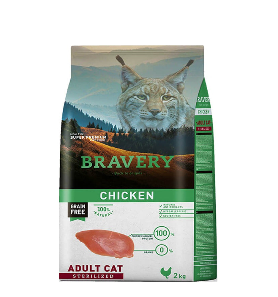 Bravery Adult Chicken Sterilized