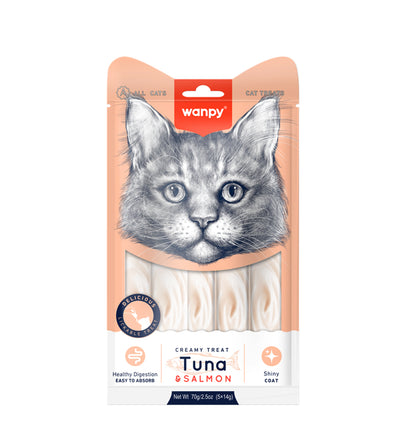 Wanpy Creamy Treat Tuna &amp; Salmon